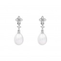 Pendientes para novia en plata y perlas (79B0101TE1) 1