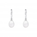 Pendientes para novia en plata y perlas (79B0300NE1) 1
