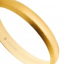 Alianza boda oro texturizada confort 3,3mm (5135513T)
