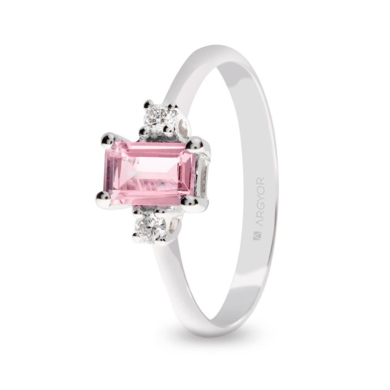 diamantes y zafiro rosa 0517005Z | ARGYOR Talla