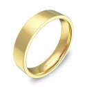Alianza de boda 4,5mm en oro amarillo pulido B0145P00A