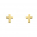 Pendientes de oro con forma de cruz (6A8307304)