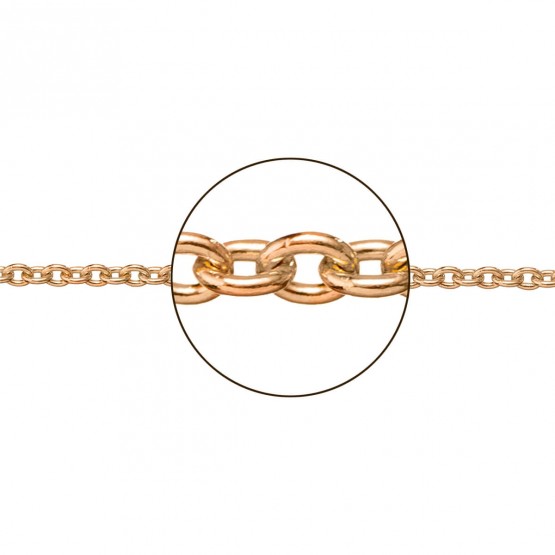 Cadena de oro rosa de de tipo modelo 066273030| ARGYOR Largo cadena 40 cm