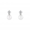 Pendientes para novia en plata y perlas (79B0100TD1) 1
