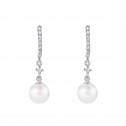 Pendientes para novia en plata y perlas (79B0501TD1) 1