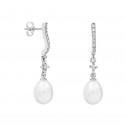 Pendientes para novia en plata y perlas (79B0501TE1) 2