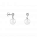 Pendientes para novia en plata y perlas (79B0600TD1) 2